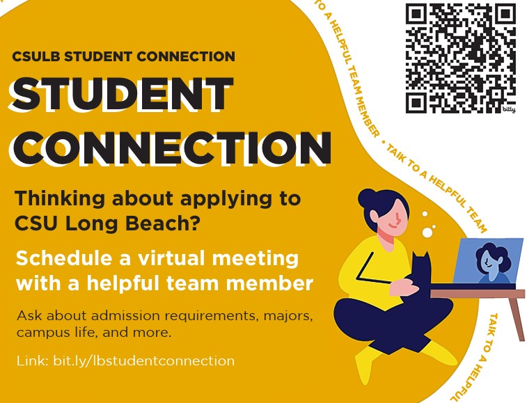 CSULB Student Connection - schedule a virtual meeting