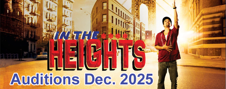 Auditions for In The Heights announcment