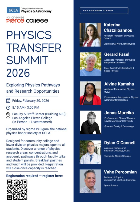 Physics Transfer Summit 2026 Friday, February 20th