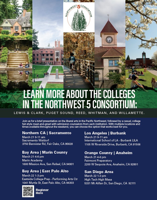 Northwest 5 Consortium Presentations in Los Angeles/Burbank