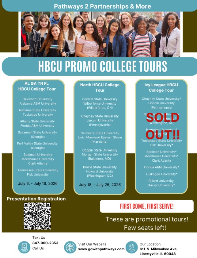 HBCU Promo College Tours Summer 2026