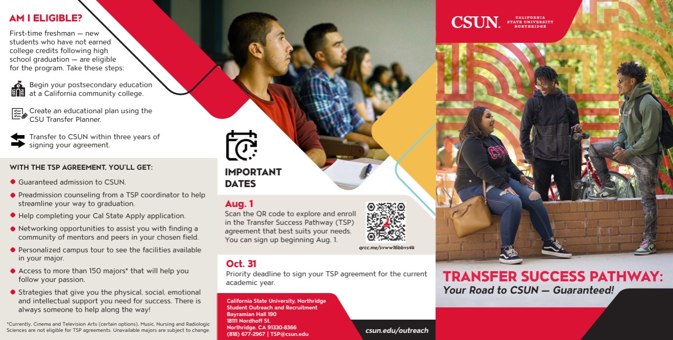 CSUN TSP Program Information Page 1
