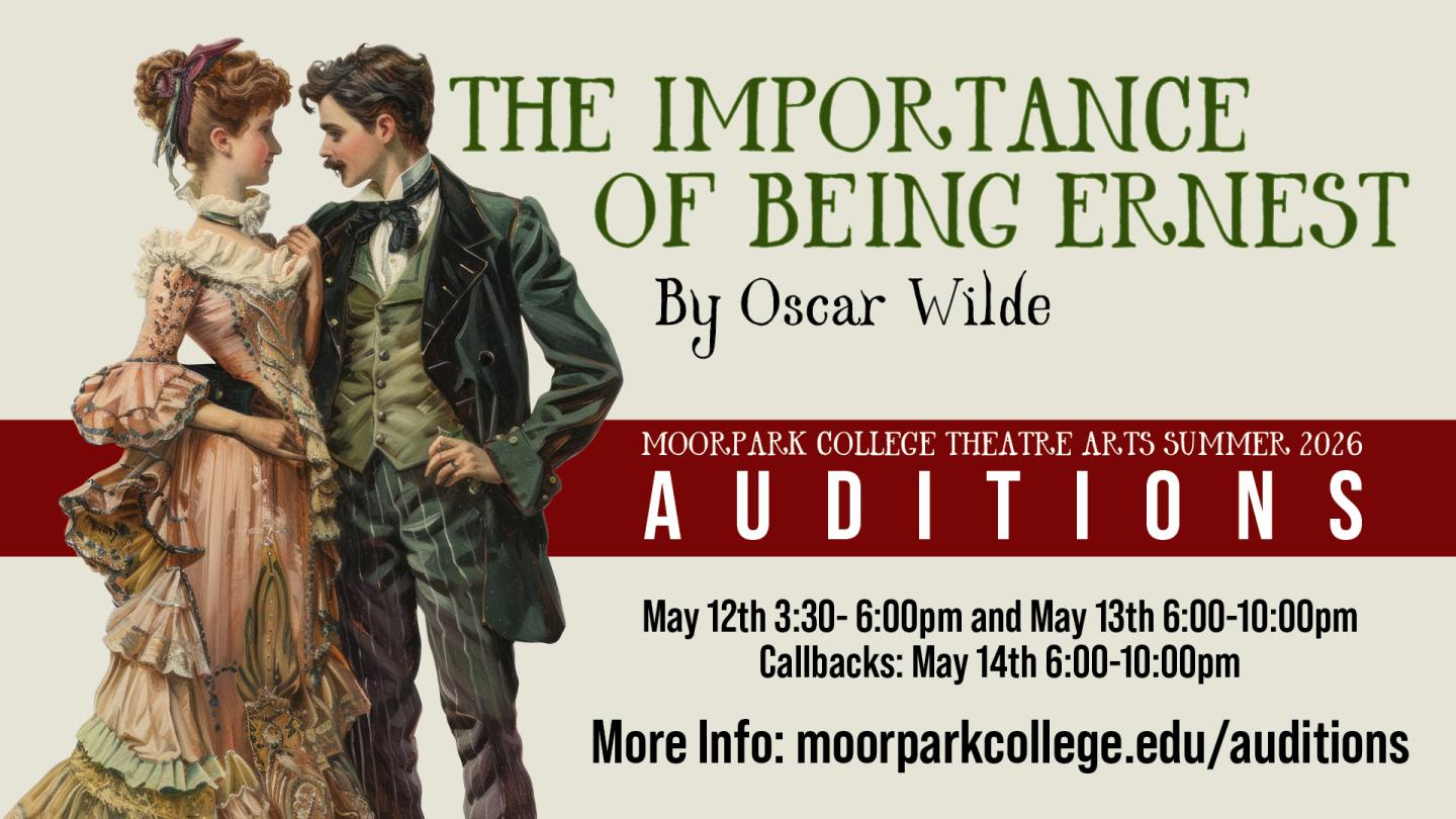 Auditions for The Importance of Being Earnest