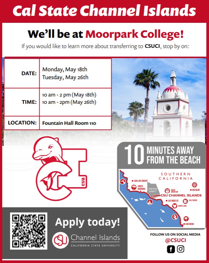 CSUCI On the Spot Admissions May 18th and 26th 10AM to 2PM
