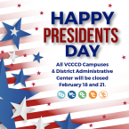 Happy Presidents Day - All VCCCD Campuses & District Happy Presidents Day - All VCCCD Campuses & District