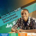 Define your future: Fall 2022; Dual Enrollment Grades 8 &amp