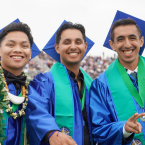 Image of students in graduation regalia from Moorpark, Oxnar