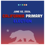 June 02, 2026, California Primary Election with a California