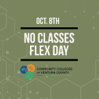The image is an announcement for a "Flex Day" on O The image is an announcement for a "Flex Day" on O