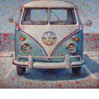 Raymond Logan, ColorWorks. Artwork of VW Bus by Raymond Logan.