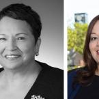 Dr. Margaret Quiñonez-Perez, Board of Trustee for SMCC and Dr. Cynthia Olivo, VP of Student Services at Pasadena City College