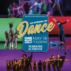 evening of Dance. 4 images of dancers