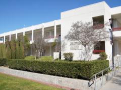 life sciences, math, computer sciences building front