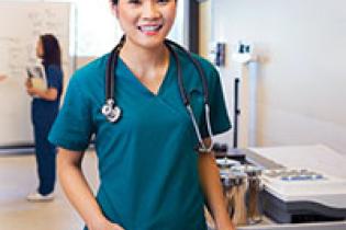 photo of Nursing student