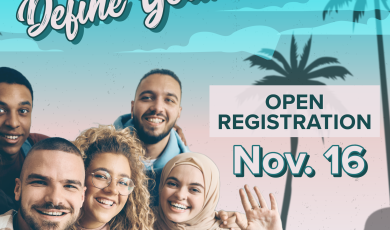 Define your future; Open Registration; Nov. 16 Define your future; Open Registration; Nov. 16