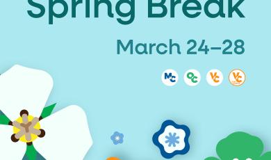 &quot;Spring Break. No classes in session March 24-28.&quot;