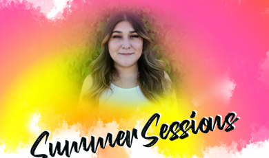 District alumni and text that reads: Summer Sessions June 28 6 Week Sessions MC and OC Begin