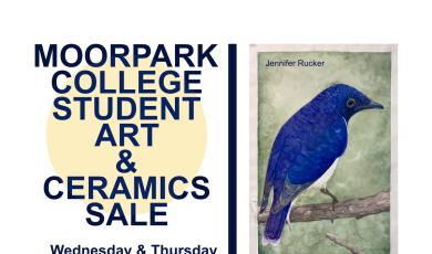 Student art and ceramics sale