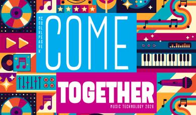 Come Together on musical background