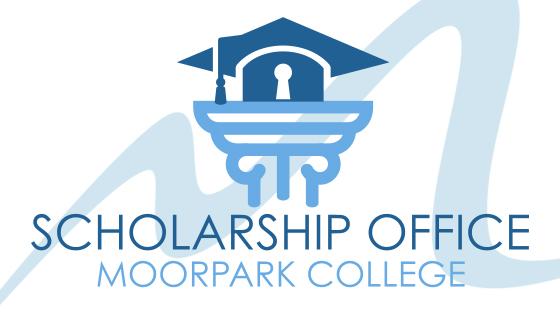 MC Scholarship logo with grad hat and column