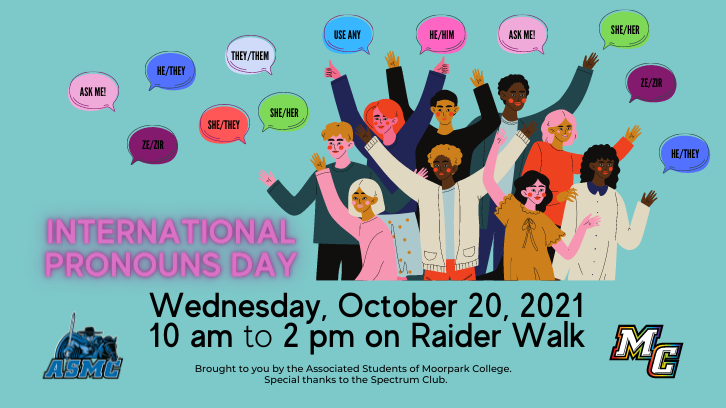 International Pronouns Day is October 20