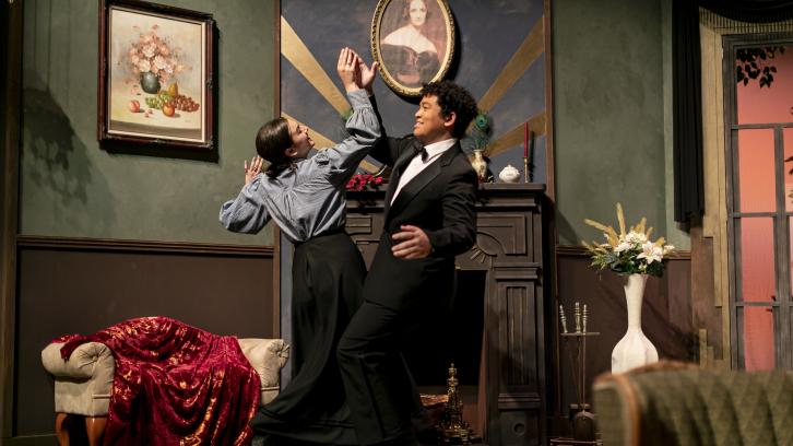 Dancing servants