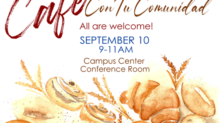 Free pastries at a community event on September 10 at 9am in the MC Cafeteria.