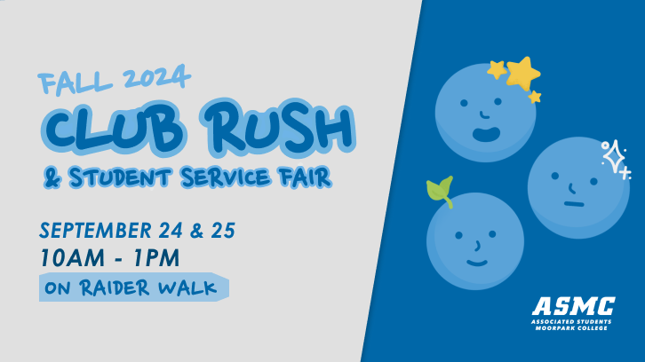 Club Rush and Student Services Fair