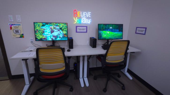pride center computer area