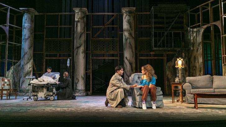 Kneeling in my Favorite Scene