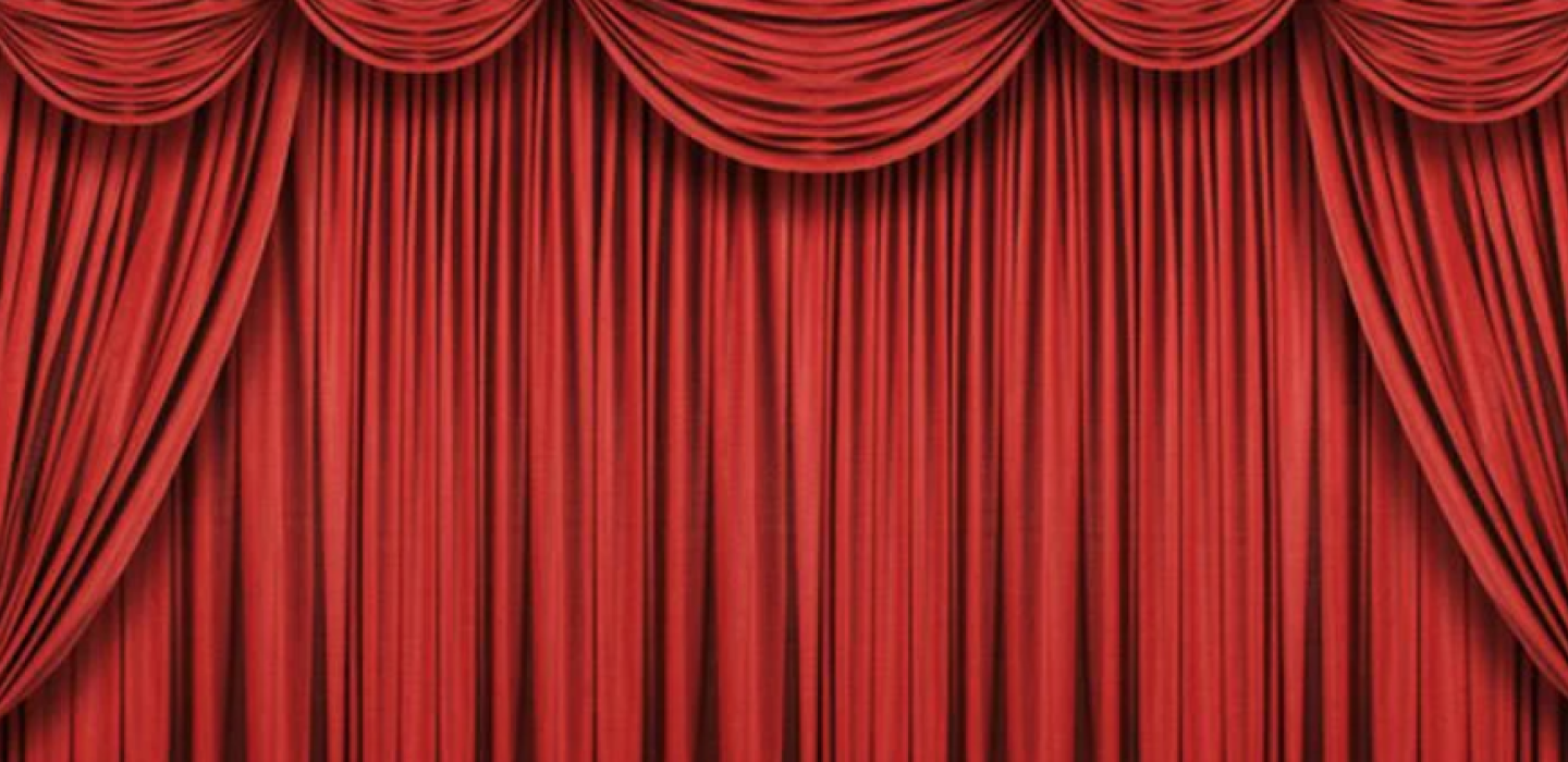 Red Theatre Curtain