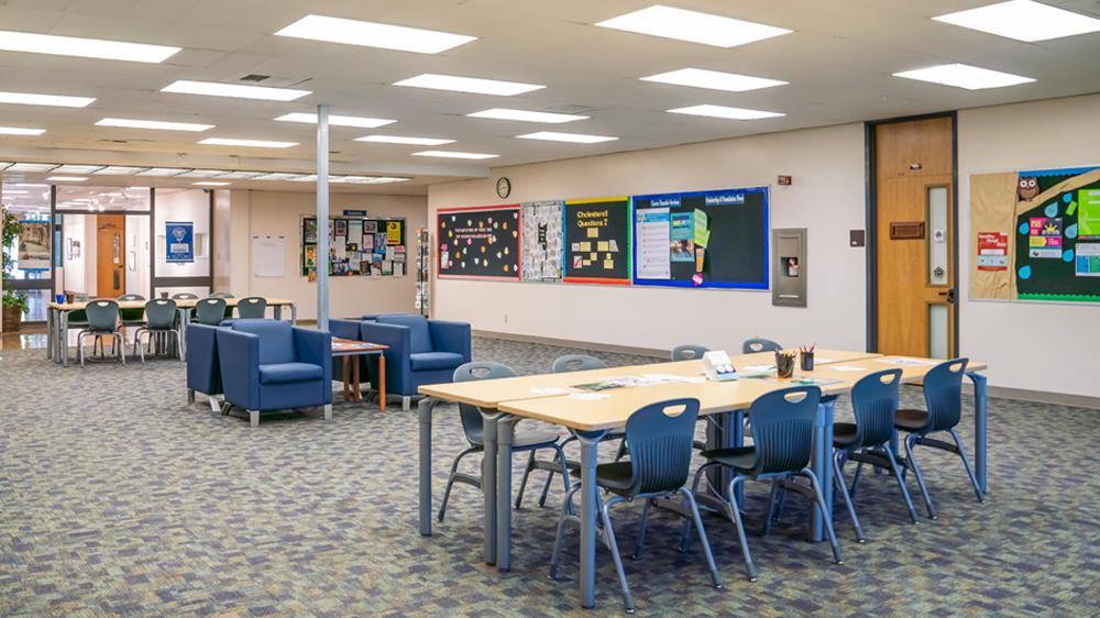 Administration building interior