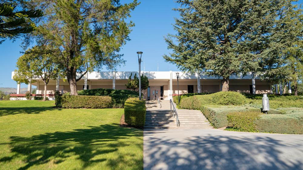 Administration building exterior