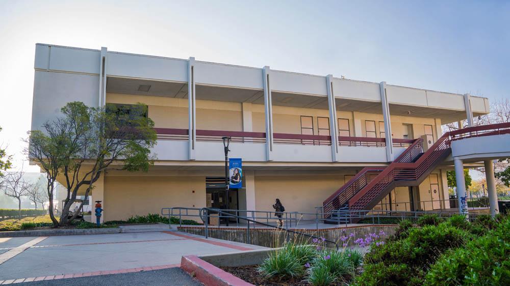 life sciences, math, computer sciences building side