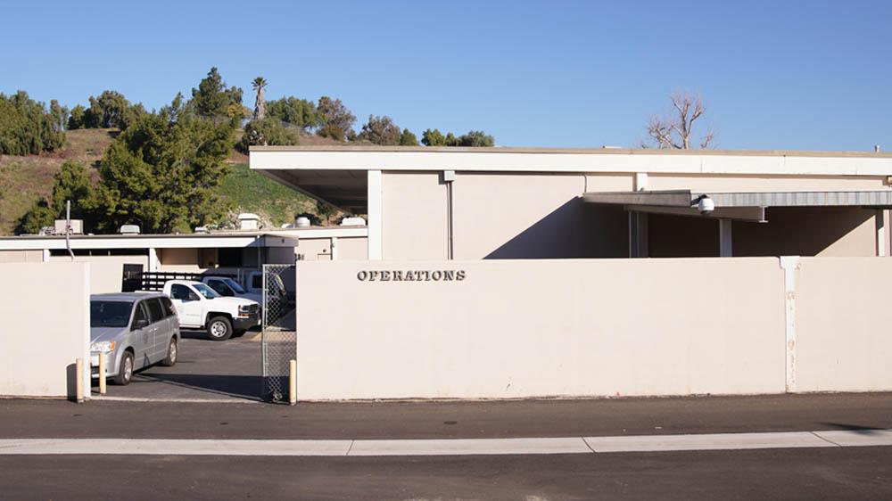 maintenance and operations building side