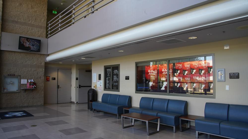 performing arts building lobby