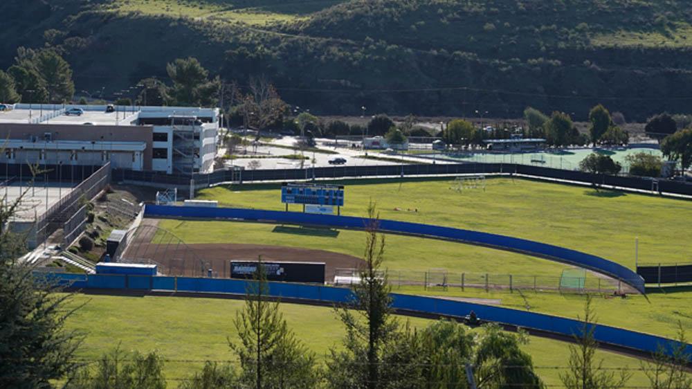 baseball and softball fields