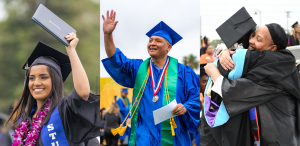 Students in regalia from MC, OC, and VC graduating. Moorpark Students in regalia from MC, OC, and VC graduating. Moorpark