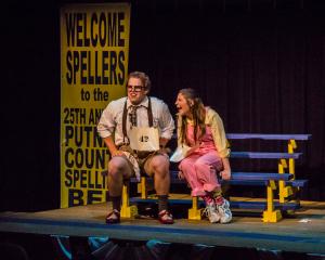 2013 photo from the previous production of The 25th Annual Putnam County Spelling Bee