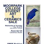 Student art and ceramics sale